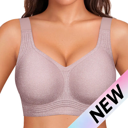 Experience Unmatched Comfort with OEAK Women's Wirefree Full Coverage Jelly Bras - The Perfect Everyday Padded T-Shirt Bra