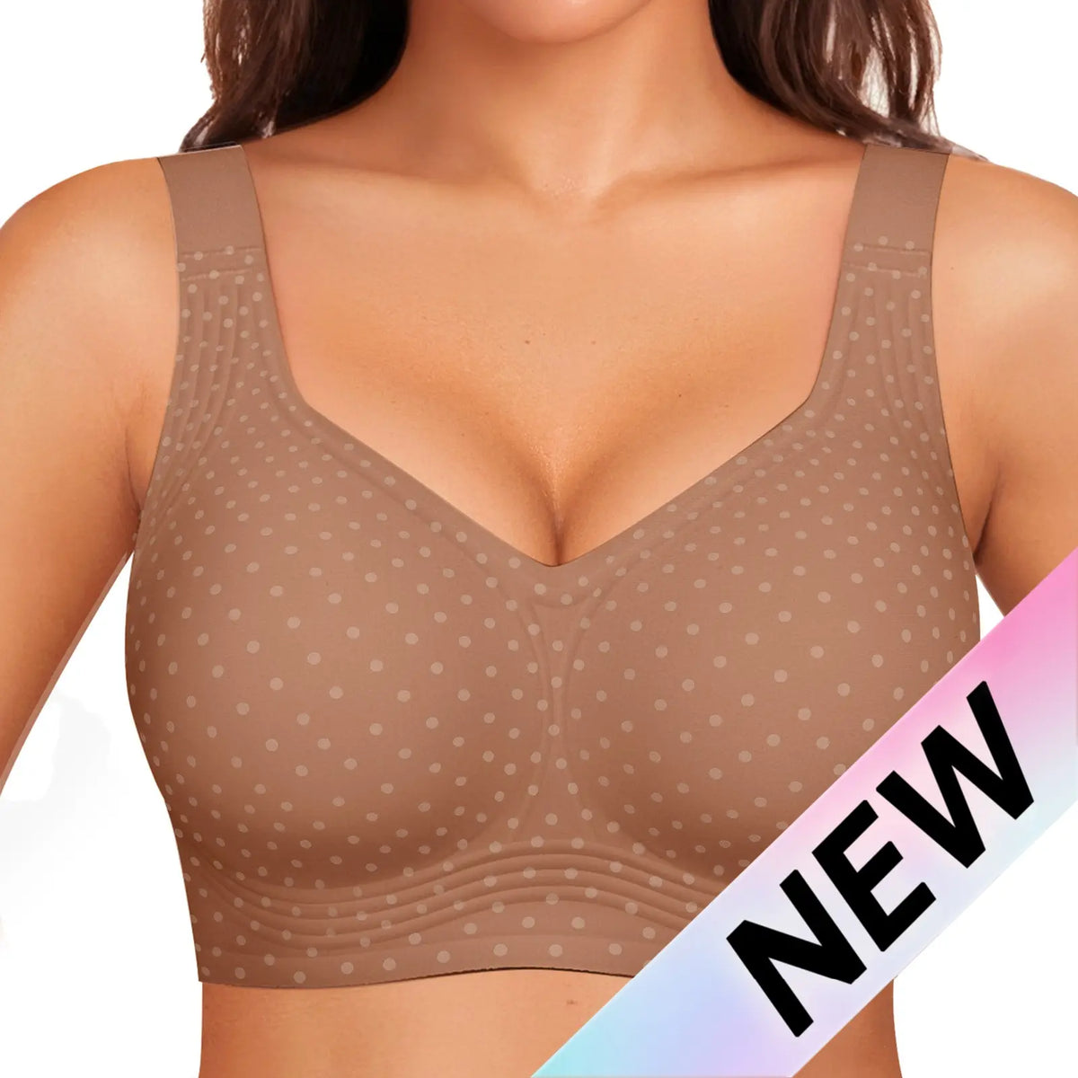 Experience Unmatched Comfort with OEAK Women's Wirefree Full Coverage Jelly Bras - The Perfect Everyday Padded T-Shirt Bra