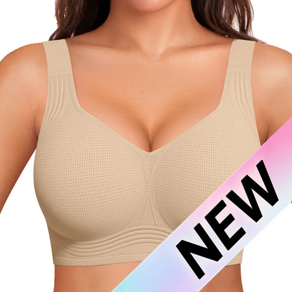 Experience Unmatched Comfort with OEAK Women's Wirefree Full Coverage Jelly Bras - The Perfect Everyday Padded T-Shirt Bra