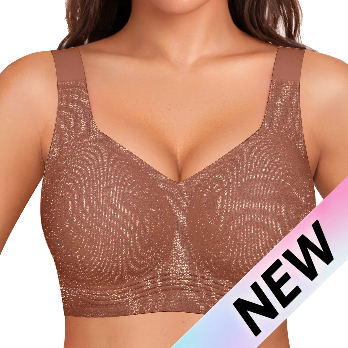 Experience Unmatched Comfort with OEAK Women's Wirefree Full Coverage Jelly Bras - The Perfect Everyday Padded T-Shirt Bra