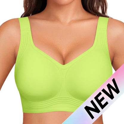 Experience Unmatched Comfort with OEAK Women's Wirefree Full Coverage Jelly Bras - The Perfect Everyday Padded T-Shirt Bra