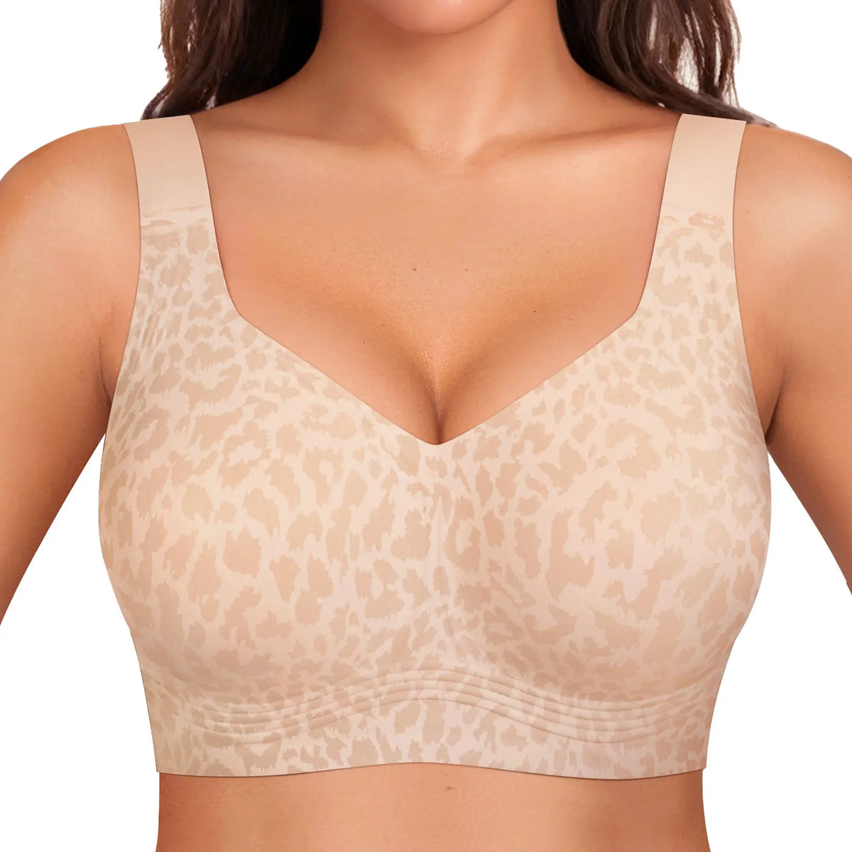 Experience Unmatched Comfort with OEAK Women's Wirefree Full Coverage Jelly Bras - The Perfect Everyday Padded T-Shirt Bra