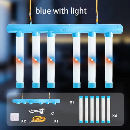 Reflex Drop Sticks Challenge Game for Hand-Eye Coordination and Reaction Training - Adjustable Speed Catching Stick for All Ages
