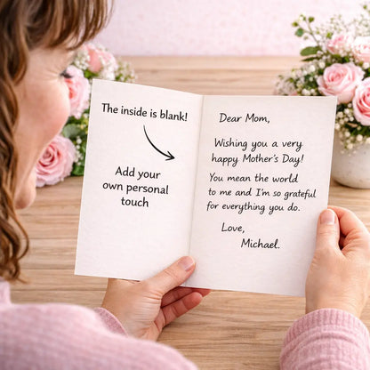 Funny Mothers Day Card for Mom - Gag Gift Card, Blank Inside, Ready to Gift Humorous Mothers Day Card for Mom, Funny Greeting Card, Blank inside with Envelope Funny Card for Mom, Mothers Day Greeting Card, Blank Inside