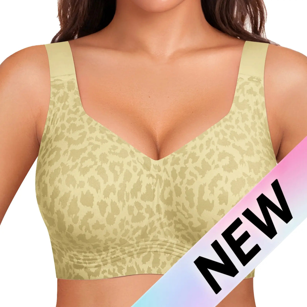 Experience Unmatched Comfort with OEAK Women's Wirefree Full Coverage Jelly Bras - The Perfect Everyday Padded T-Shirt Bra