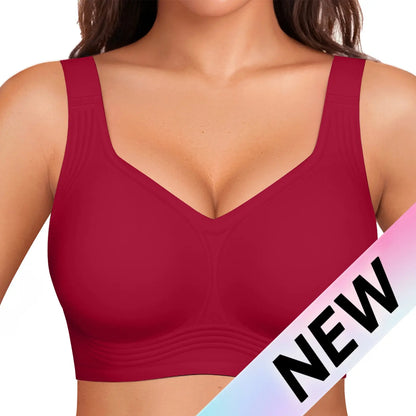 Experience Unmatched Comfort with OEAK Women's Wirefree Full Coverage Jelly Bras - The Perfect Everyday Padded T-Shirt Bra