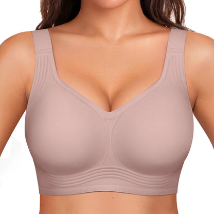 Experience Unmatched Comfort with OEAK Women's Wirefree Full Coverage Jelly Bras - The Perfect Everyday Padded T-Shirt Bra