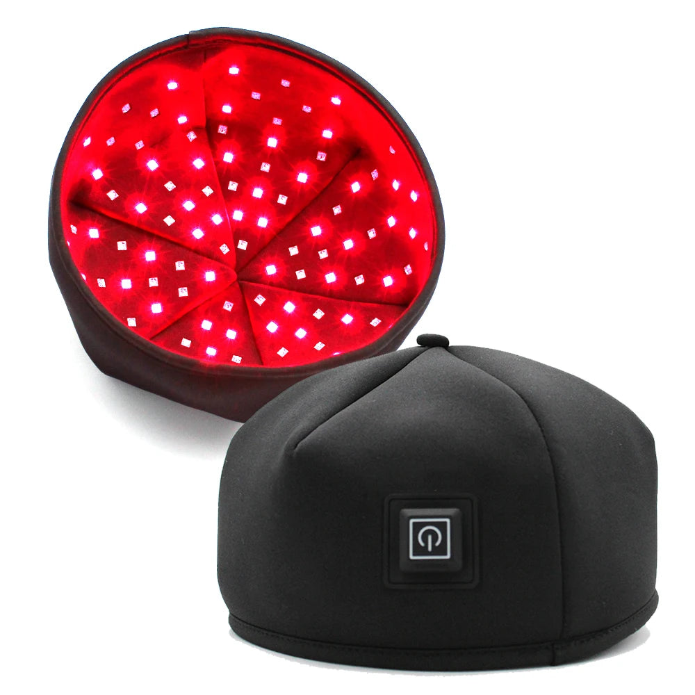 Red Light and Near Infrared Therapy Cap for Hair Growth - Pigarlic Natural Device